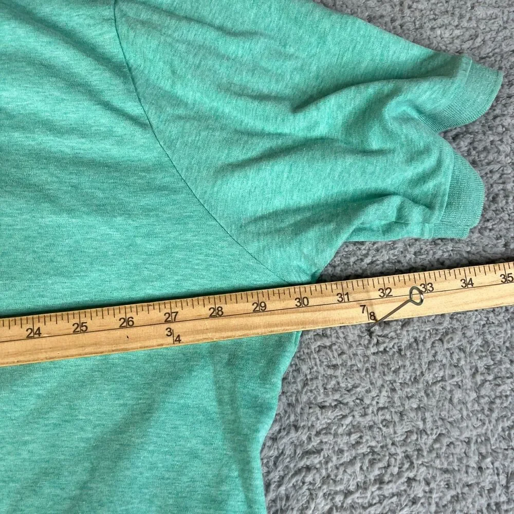 POLO RALPH LAUREN Shirt Mens 4XB Green Big & Tall Short Sleeve Flesh Pony Logo